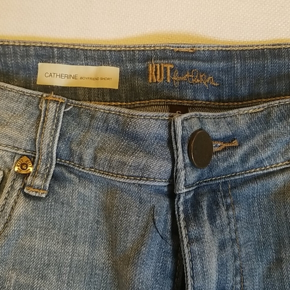 Kut from the Kloth Catherine Boyfriend short Sz 6 - Picture 2 of 9